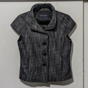 Banana Republic Womens cap/drop sleeve Blazer/Vest